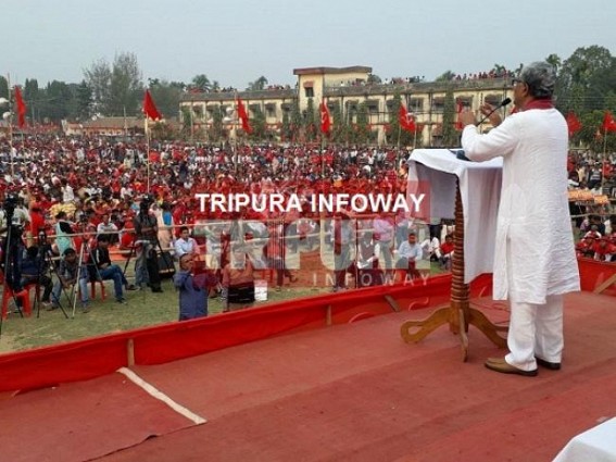 'BJP is trying to catch fishes in the muddy water', Manik Sarkar continues to prove nexus of BJP & NLFT via IPFT